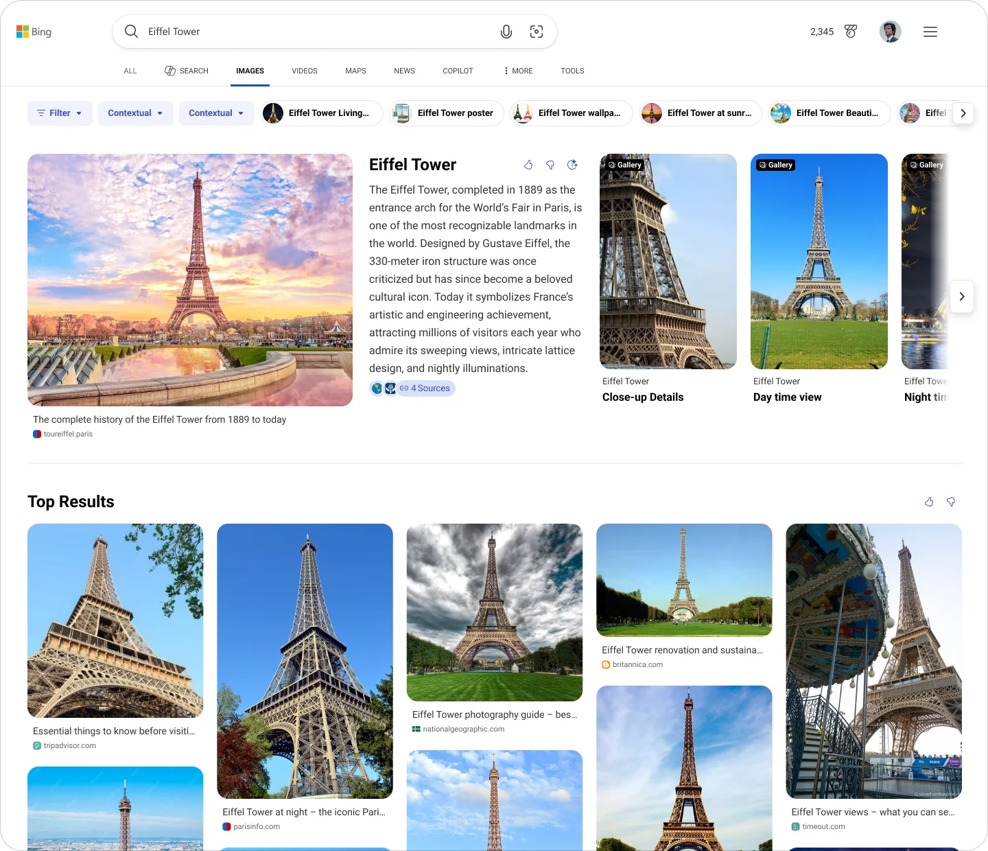 Bing Image Search hero frame 2